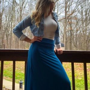 Piphany Butterysoft Maxi Skirt